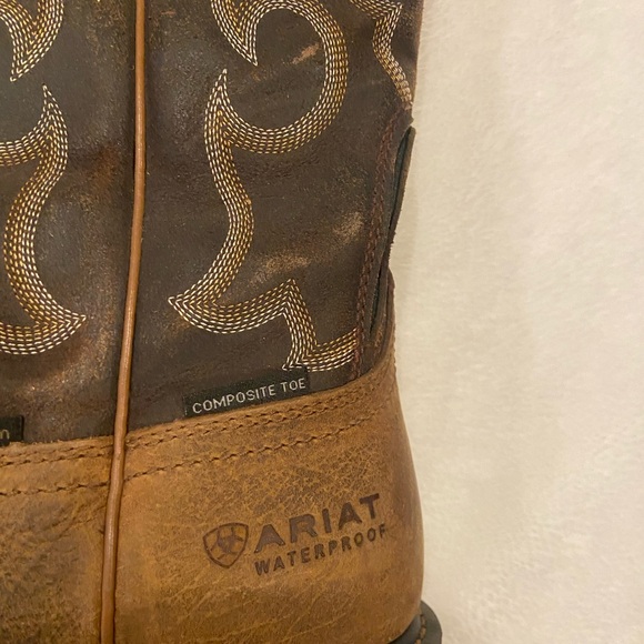 Ariat Dark Brown Waterproof Boots - Picture 3 of 6